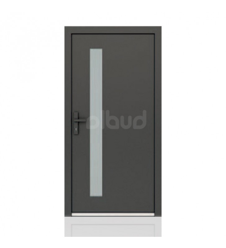 drzwi zewnętrzne wiśniowski NOVA 020 modern black	