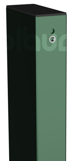 słup pro sport wiśniowski 120x50 zielony