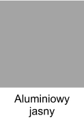 kolor aluminiowy jasny