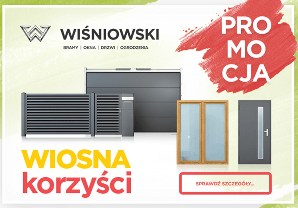 Wiosenna promocja marki Wiśniowski